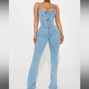 Demin Romper